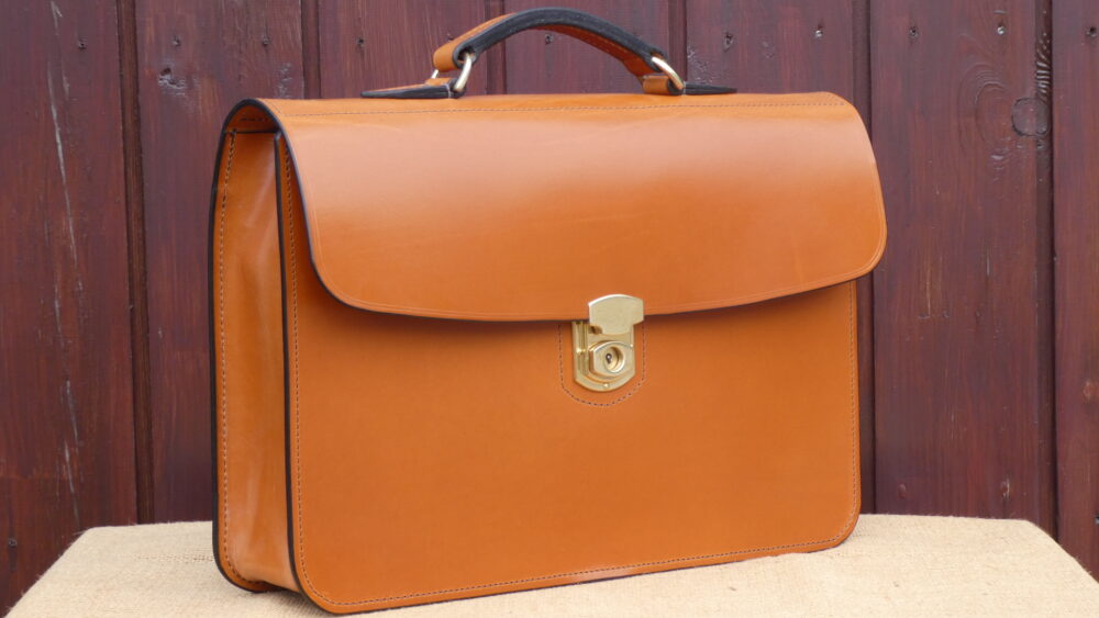 Salisbury Bridle Leather Briefcase
